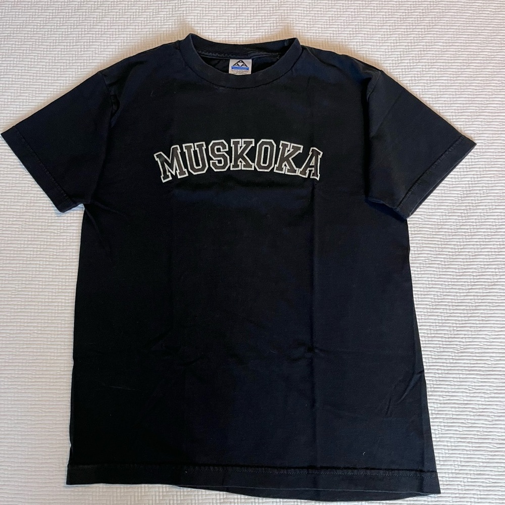 Muskoka Black T-Shirt (Youth XL)
